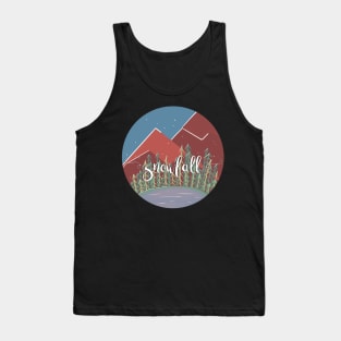 Snowfall / Nature Camping Trip Tank Top